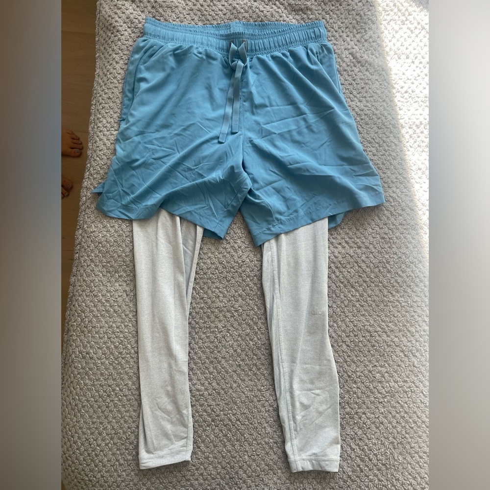 Alo Yoga men’s stability 2 in 1 pants